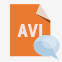 file,format,avi,speech,bubble