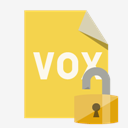file,format,vox,lock,open