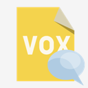 file,format,vox,speech,bubble