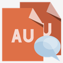 files,format,au,speech,bubble
