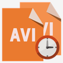 files,format,avi,clock