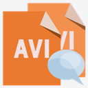 files,format,avi,speech,bubble