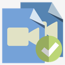 files,type,video,checkmark