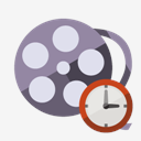 film,reel,clock