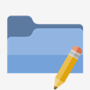 folder,pencil