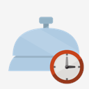 front,desk,clock