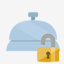 front,desk,lock,open