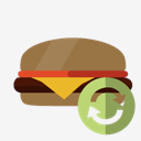 hamburguer,refresh