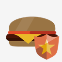 hamburguer,shield