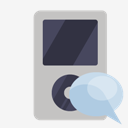 ipod,speech,bubble