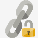 link,lock,open