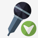 microphone,down