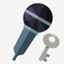 microphone,key