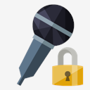 microphone,lock