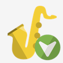 music,saxophone,down