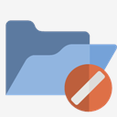 open,folder,cancel