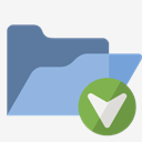 open,folder,down