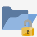 open,folder,lock