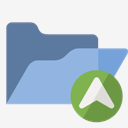 open,folder,up
