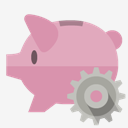 piggy,bank,gear