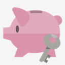piggy,bank,key