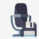 radio,microphone,diskette