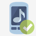 ringtone,checkmark