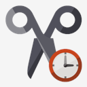 scissors,clock