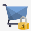 shoping,cart,lock