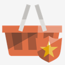 shopping,basket,shield