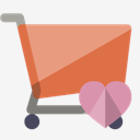 shopping,cart,heart