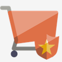 shopping,cart,shield