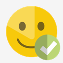 smiley,checkmark