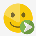 smiley,right