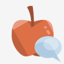 teachers,day,speech,bubble,apple