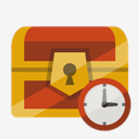treasure,chest,clock