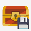 treasure,chest,diskette