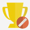 trophy,cancel
