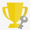 trophy,key