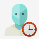 user,clock