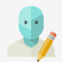 user,pencil