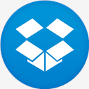 Dropbox,flat,circle
