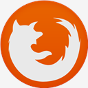 Firefox,flat,circle
