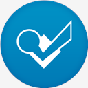 Foursquare,flat,circle