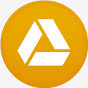 Google,Drive,flat,circle