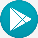 Google,Play,flat,circle