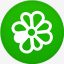 Icq,flat,circle