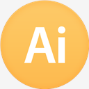 Illustrator,flat,circle