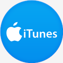 Itunes,flat,circle
