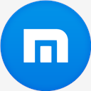 Maxthon,flat,circle